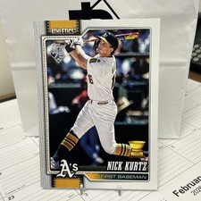 2026 Topps Series 1 - Nick Kurtz Jumbo #97 Oversized Card -  corners are solid