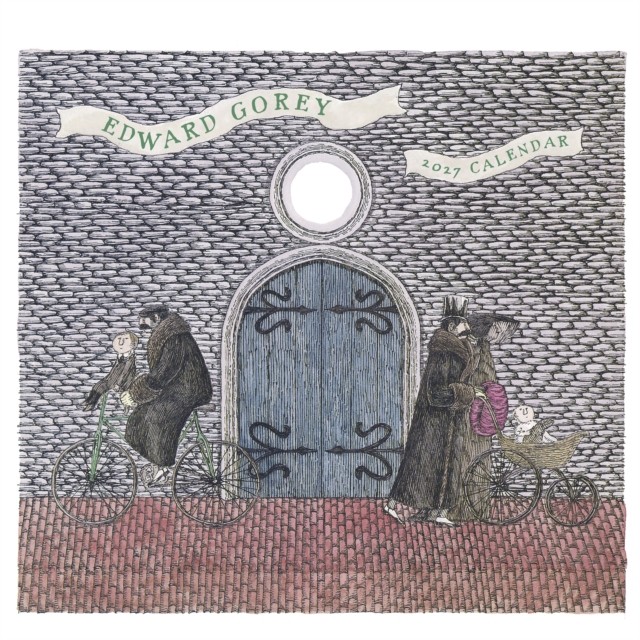 Edward Gorey Calendar 2027, Wall Calendars, Month To View, Art, Gift - Image 3