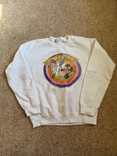 Vintage Freeze Looney Tunes Pullover Sweatshirt Hip Hop Bugs Taz Daffy Size S