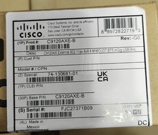 Cisco 9120AXE WiFi 6 802.11ax Wireless APs C9120AXE-B With 4 antennas