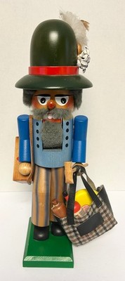 Original Steinbach HAPPY WANDERER Traveler Nutcracker 16'' West Germany Vintage