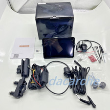 5"Touch Motorcycle Display Screen Waterproof Dual Bluetooth Front Rear Dash Cam