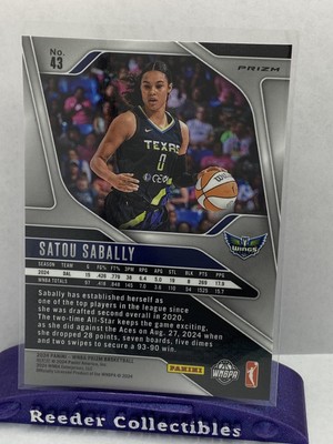 2024 Panini Prizm WNBA - Satou Sabally #43 WNBA Logo Prizm