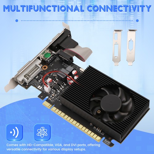 1X(GT730 4GB DDR3 128Bit Card with -Compatible VGA DVI Port Office Card1213 - Picture 6 of 7