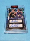 LARRY BIRD * MAGIC JOHNSON 2025 LEAF METAL AUTHENTICS DUAL ON CARD AUTO 5/5