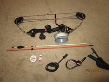 PSE Mini Burner Camo Compound Bow w/Case & Accessories Bowfishing More!!!