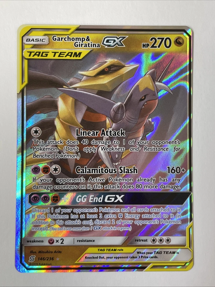 Garchomp & Giratina GX Pokémon TCG Cards for sale | eBay