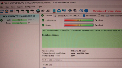 WD Western Digital WD10JMVW-11AJGS1 Hard Drive 1TB 2.5" HDD USB Dec 2013 WXH1E - 第 7/7 張圖片