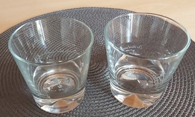 2x Original Johnnie Walker schottischer Blend Scotch Whisky Glas Tumbler wie neu