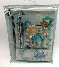 Disney Store Parks Supply Stationary Kit Lilo  Stitch Notebook Ruler Pen Set