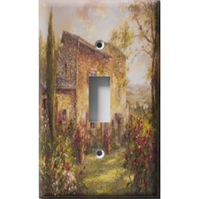 Tuscan Home Decorative Light Switch Plate Cover Outlet Wall Plate