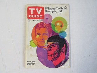 1967 TV Guide Star Trek Nov 18 24 Western New England Edition #764