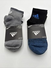 NWT Adidas Women's Socks EU 39-42 US Medium 8-10 Logo 6 PAIRS