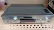 TEAC MD-5 MiniDisc Deck MD Player Recorder Silver Audio Component Used