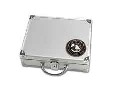 Nova Aluminum Carrying Case for Mixed Coin Collections - Holds Over 200+ Coins