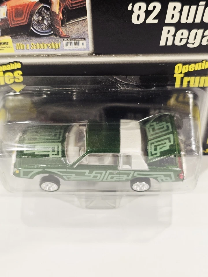 Revell Lowrider Magazine 82 Buick Regal Issue #124 Green 1/64 Scale Diecast Car - Image 3 of 4