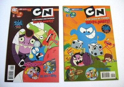 Cartoon Network Block Party #37, 40 (DC Comics, 2007-2008) MINT!