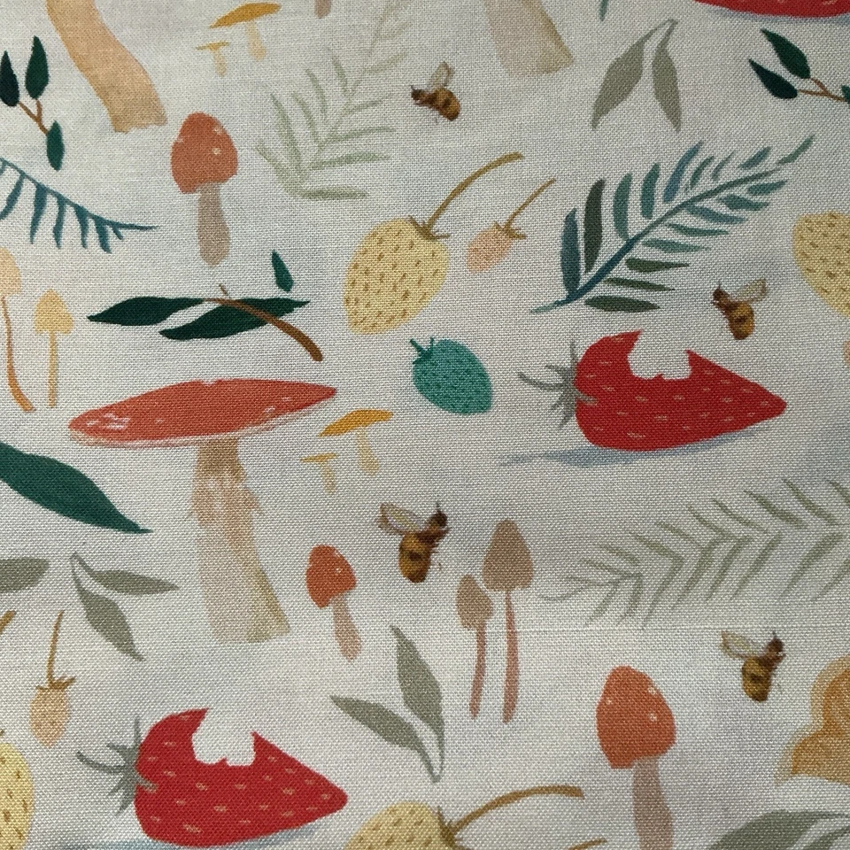 emily winfield martin fabric dream world riley blake c9081 Mushroom 2 yards - Image 2 of 4