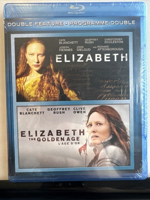 Elizabeth & Elizabeth: The Golden Age Blu-ray (Double Feature) Sealed Rare OOP