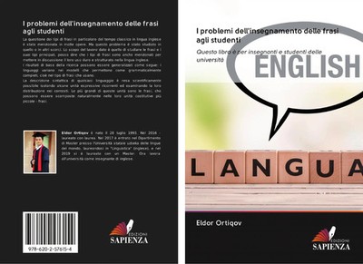 Eldor Ortiqov | I problemi dell'insegnamento delle frasi agli studenti | Buch