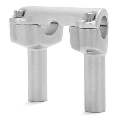 3.5'' Handlebar Riser&Top Clamp Chrome For Harley 1''Bar Dyna Super Glide Custom