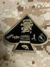 US Army Special Force Ranger Commander SMU Green Beret Tier 1 SOF Challenge Coin