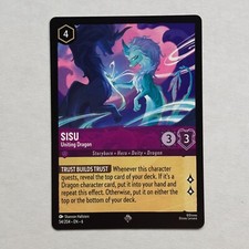 Sisu 54/204 Disney Lorcana Azurite Sea Regular Super Rare Card NM