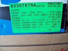 Datsun Cherry Bremsbacken!! Bendix!! Oldtimer!! Sunny!Pulsar! Werkstattauflösung