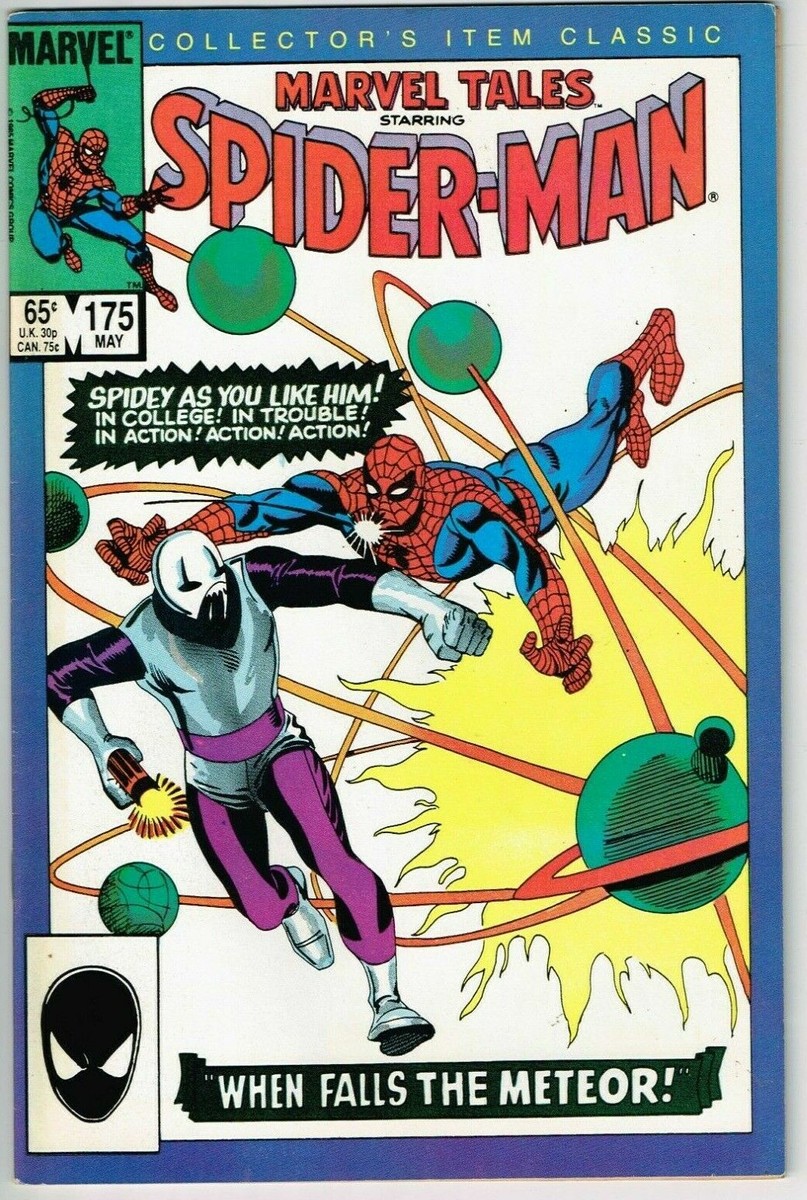 ⑨　アメコミ　MARVEL  TALES  SPIDER MAN Marvel Tales Starring Spider-Man 36 Comic Book 1972 Crushed