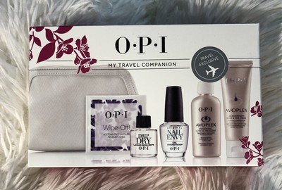 OPI MY TRAVEL COMPANION Nail Envy Drip Dry Wipe-Off Avoplex Hand & Nail Cream