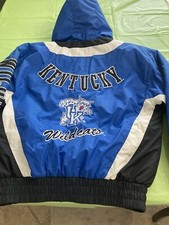 Vintage University Of Kentucky Puffer Pullover On Lee Sport Tag In Amazing Cond.