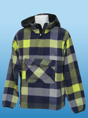 New NIKE Sportswear NSW HOODIE Smock Jacket Reversible Black