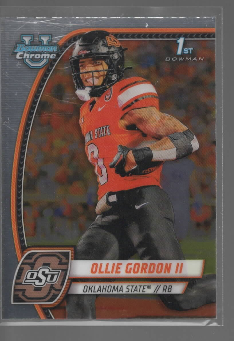 2024 Bowman University Chrome #197 Ollie Gordon II