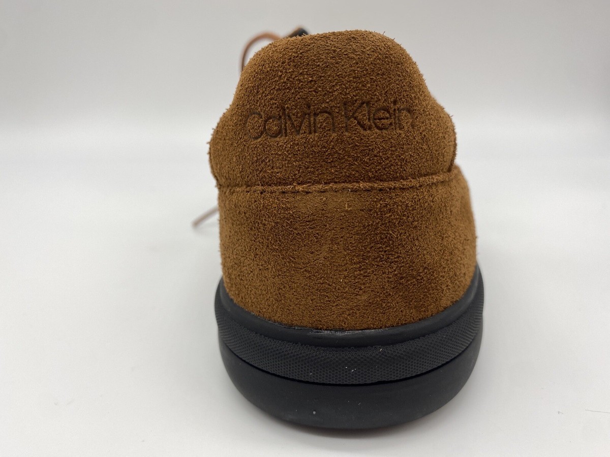NEW Calvin Klein Gleyber SIlky Suede Sneaker Mens SZ 10 In 