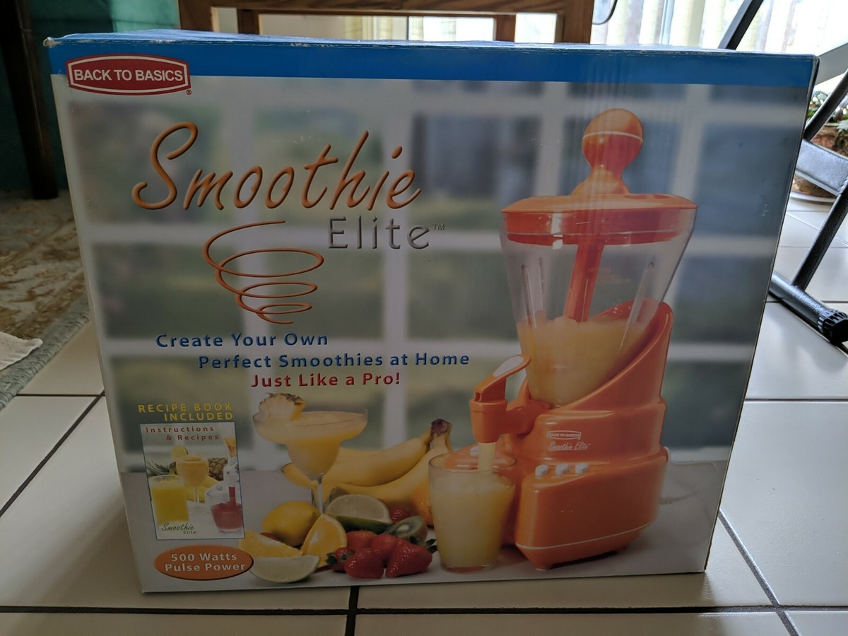 スムージー Smoothie Elite Maker Back to Basics Smoothie Elite | eBay