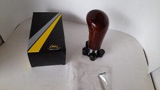 Mahogany Wood Universal Gear Shift Knob Made In Italy By Luisi