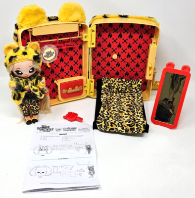 Na Na Na Surprise 3-in-1 Backpack Bedroom Jennel Jaguar Playset