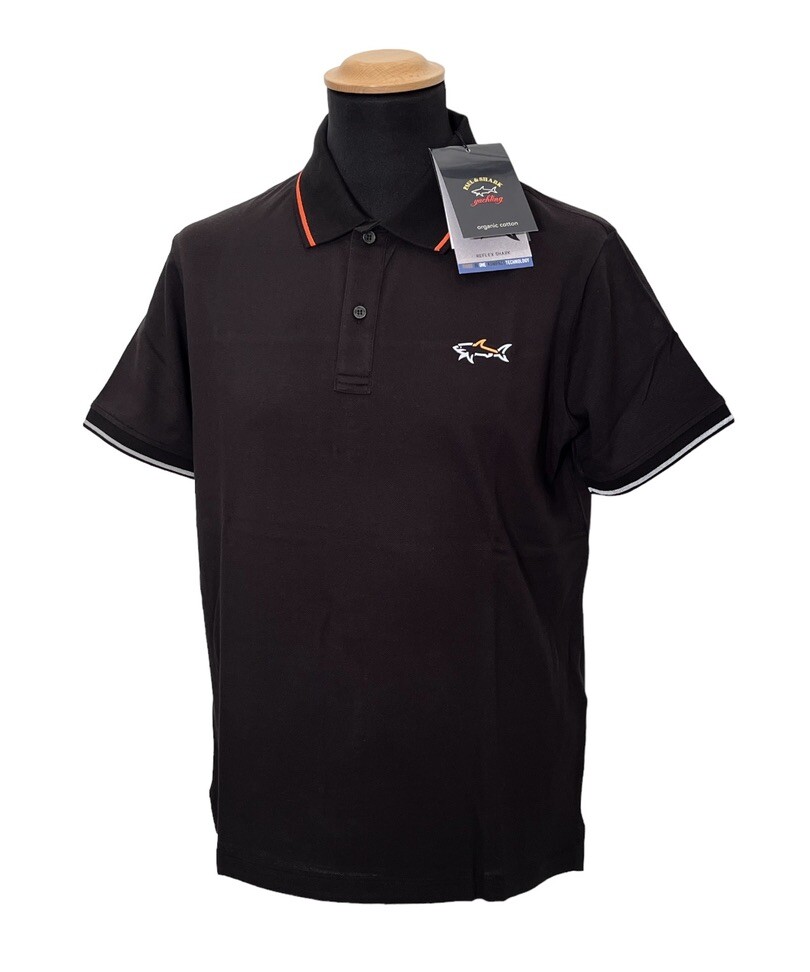Paul & Shark Yachting Reflex Shark Men Polo Shirt Short Sleeve