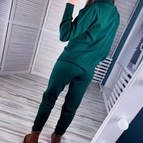 Pullover Zweiteiliges Set Damen Strick Hosenanzüge Trainingsanzüge - Bild 2 von 33