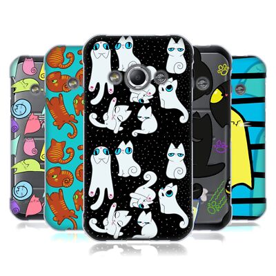 OFFICIAL GRACE ILLUSTRATION CATS SOFT GEL CASE FOR SAMSUNG PHONES 4