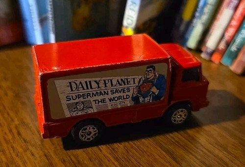 Vintage Corgi Daily Planet Superman Diecast Truck Britain GT Juniors VTG - Picture 14 of 15