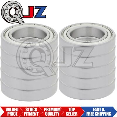 [10-Pk] 6906-ZZ Radial/Deep Groove Ball Bearing 30mm x 47mm x 9mm Double Shield