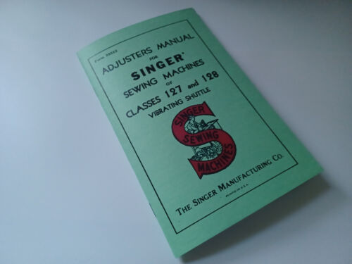 Singer 127 Service Manual, Service and Timing, also 128 Machines - Picture 3 of 15