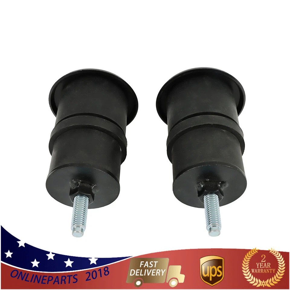 Buje de montaje superior inferior de la carrocería 924-057 para Ford E150 E250 E350 E550 1995-18 2 piezas Foto 2 de 4