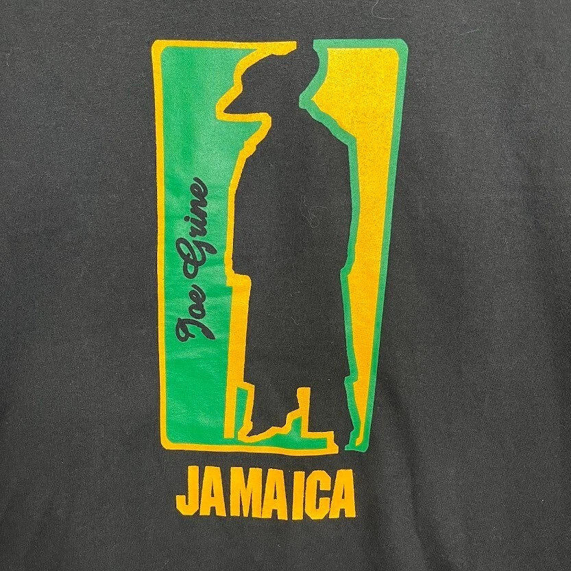 Camiseta Alstyle Para Hombre 2XL Negra Joe Grine Clothing Co Jamaica Deporte Retro HipHop Foto 2 de 4