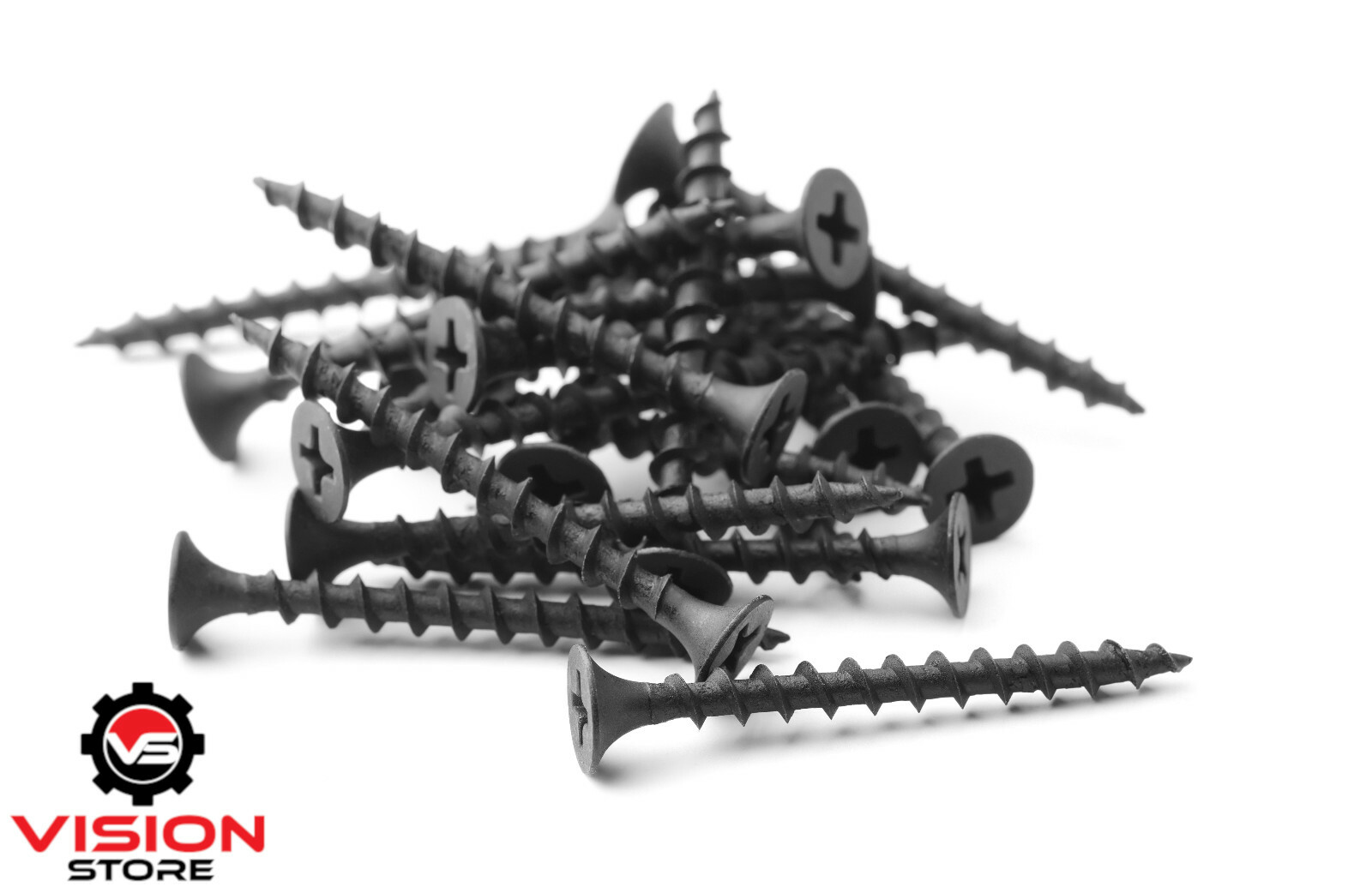 Drywall Plasterboard Screws Bugle Head Coarse Thread Black Phosphate 25