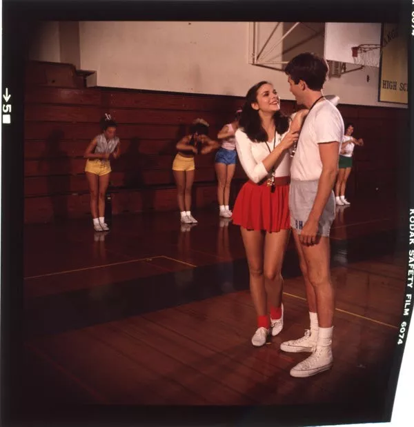 Kim Cattrall Porkys Leggy Cheerleader Coach Flirting Original 2 1/4  Transparency | eBay