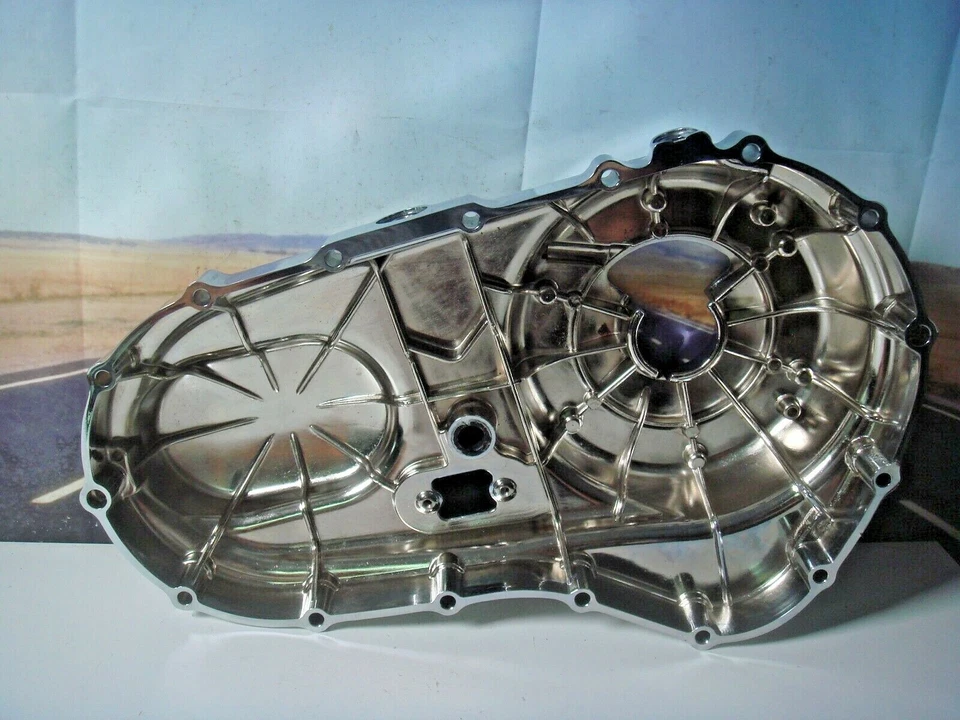 Harley XL Primary Cover Chrome Outer Sportster '06 Up V-Twin 25460-06 43-0285 X5 - Image 4 of 4