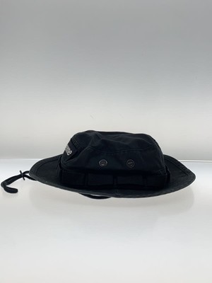 Supreme Hat 24SS Stained Canvas Boonie Cotton Black Mens Used | eBay