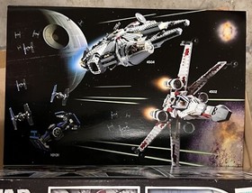 LEGO 4504 Collectible Star Wars Millennium Falcon 2004 RETIRED NEW SEALED Blue